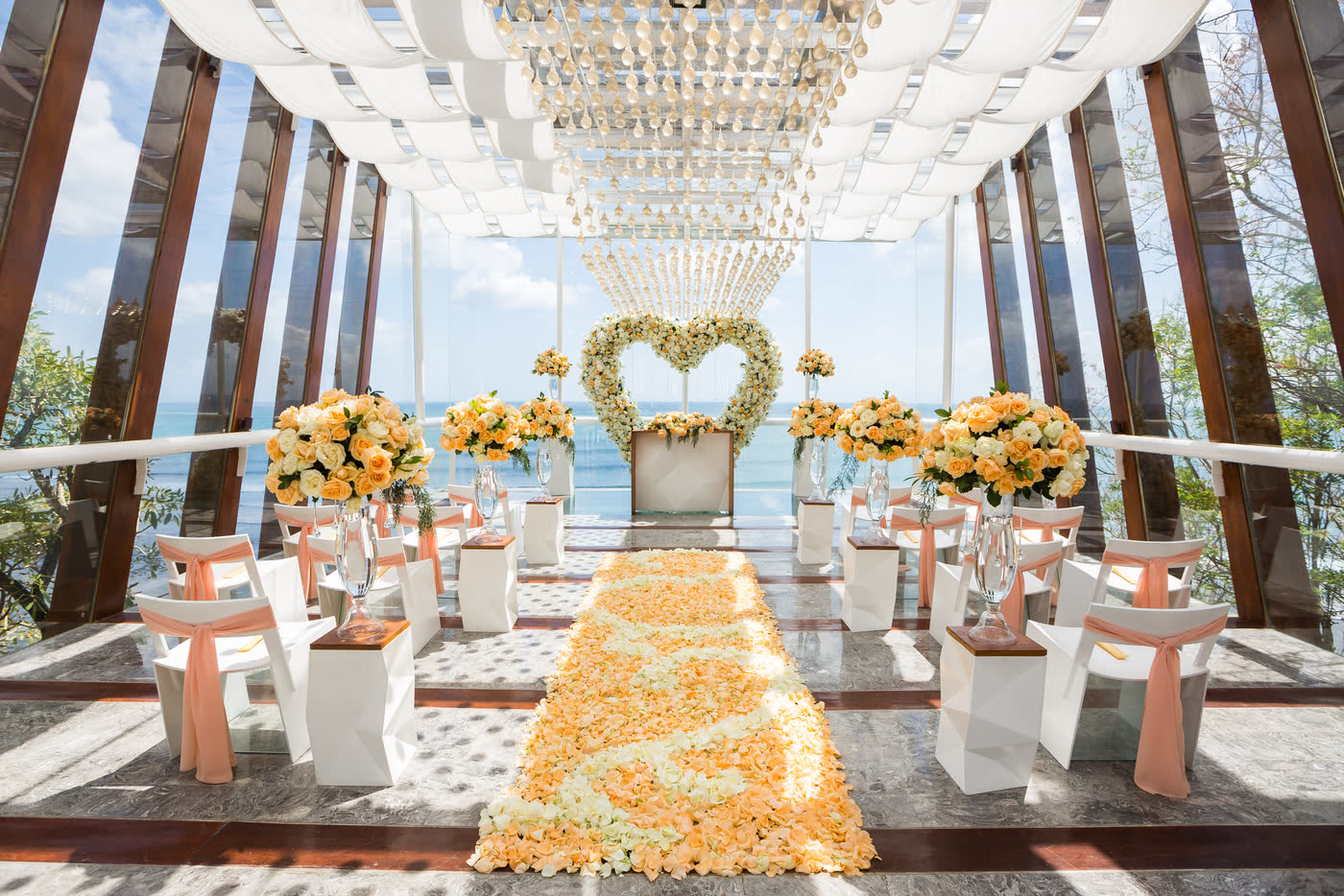 Layered floral composition by CITTA